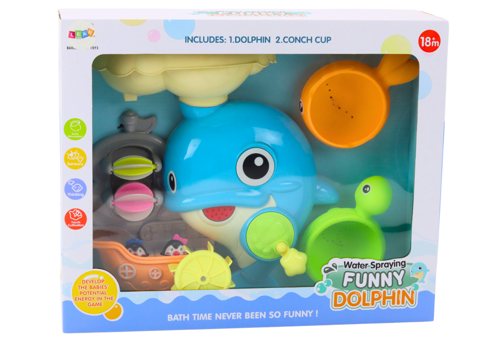 Set vodenih igračaka za kupanje Blue Dolphin