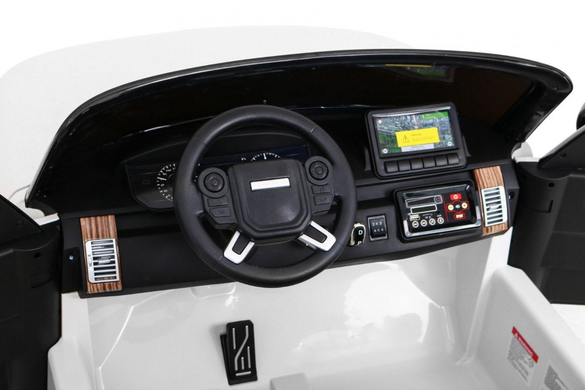 Licencirani auto na akumulator Range Rover HSE 4x4 - dvosjed - bijeli