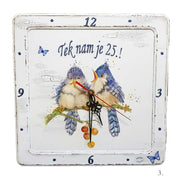Personalizirane unikatne stenske ure – darilo za obletnico poroke - 3. - 1706