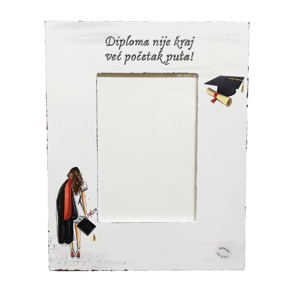 Darilo za diplomo! Okvir za fotografije Š15189