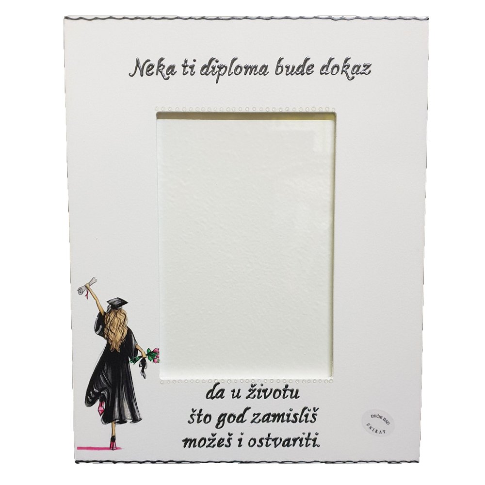 Darilo za diplomo! Okvir za fotografije Š15188