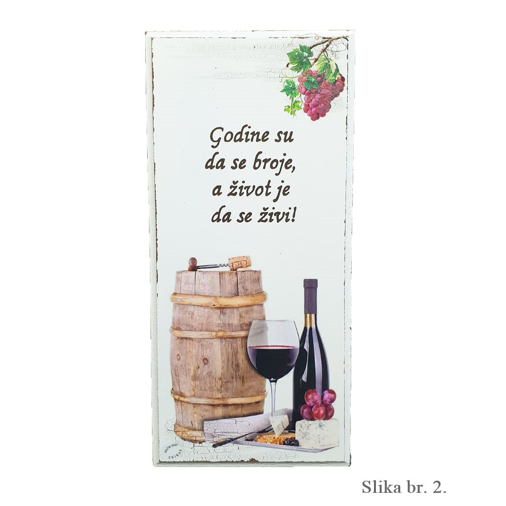 Vnesite čarobnost vinogradov v svoj dom! Darilo za prijatelje