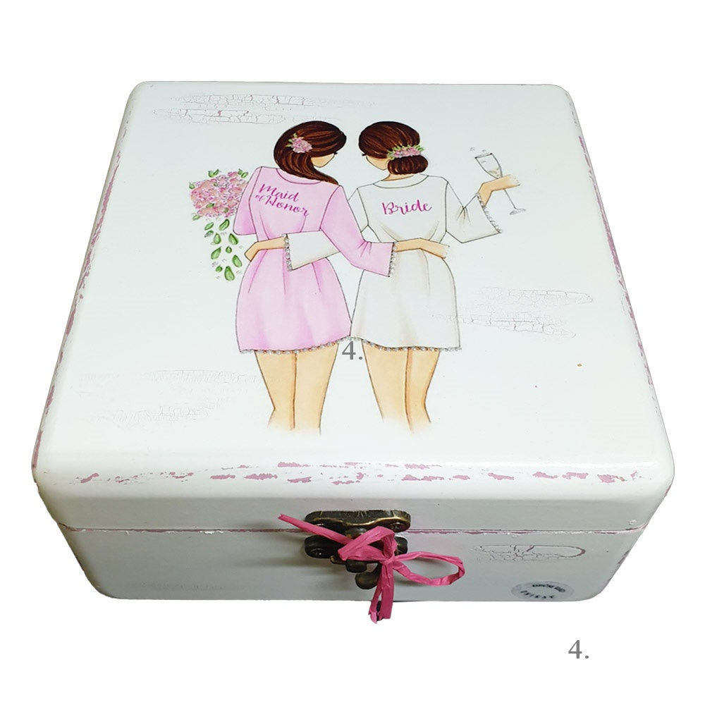🎁 Personalizirane škatle spominov za poročne priče – darilo s čustvi in trajnim spominom - 4. - 16554