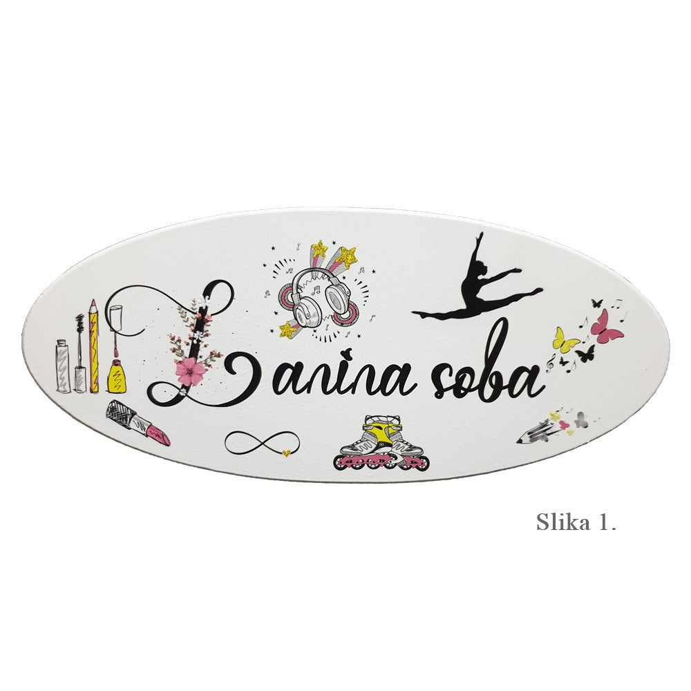 Personalizirani napisi za otroško sobo