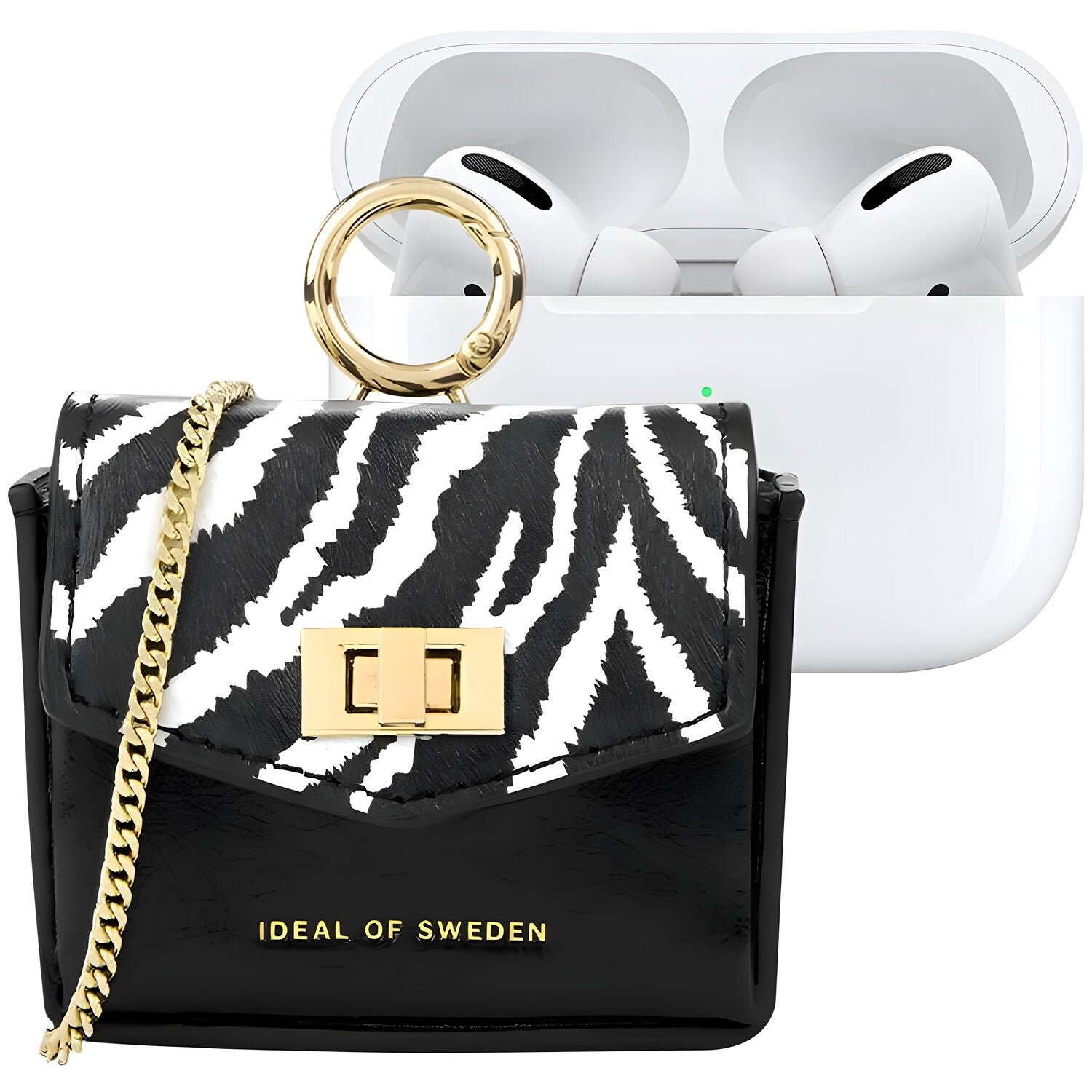 Ideal of Sweden Mini Airpods futrola - Crna / Bijela / tip1 KP39039