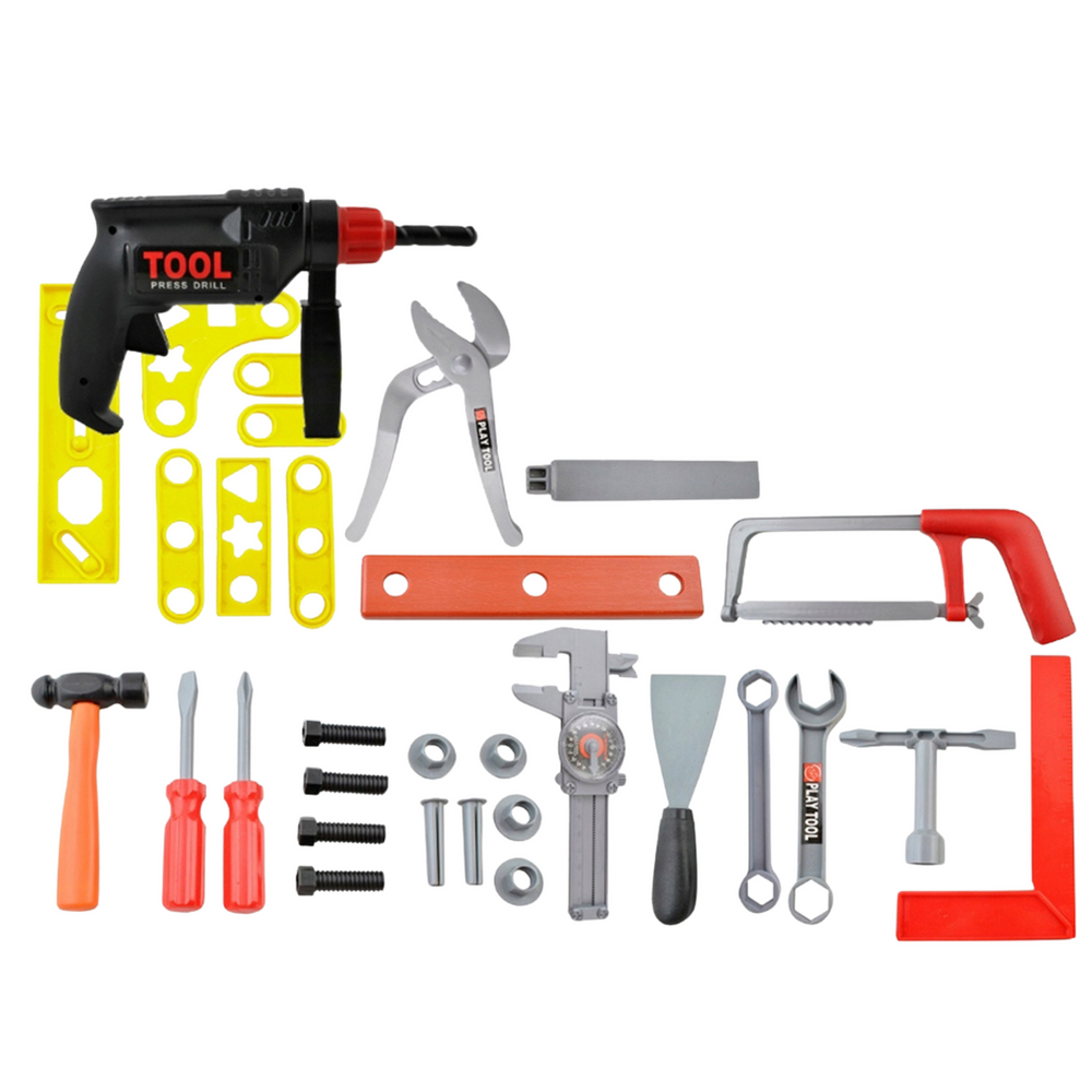 Dječji set alata u kutiji DIY - bušilica