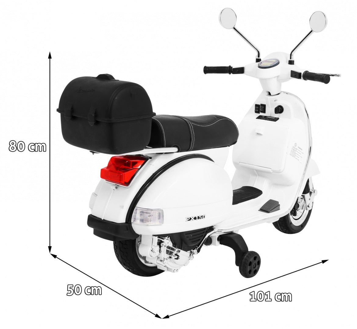 Licencirani motor na akumulator Vespa - bijela