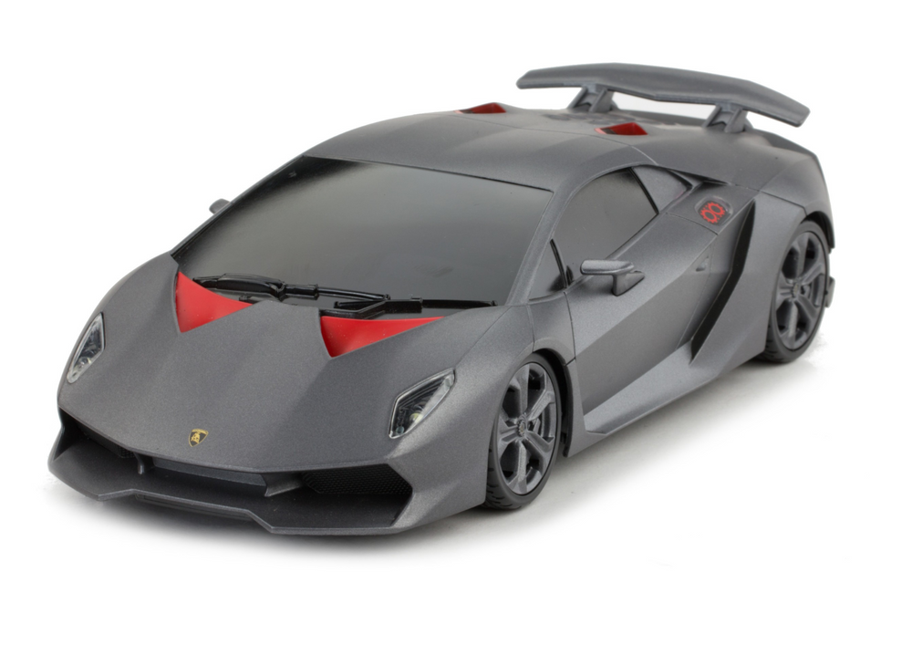 Licencirani auto na daljinsko upravljanje Lamborghini Sesto Elemento 1:18 - sivi