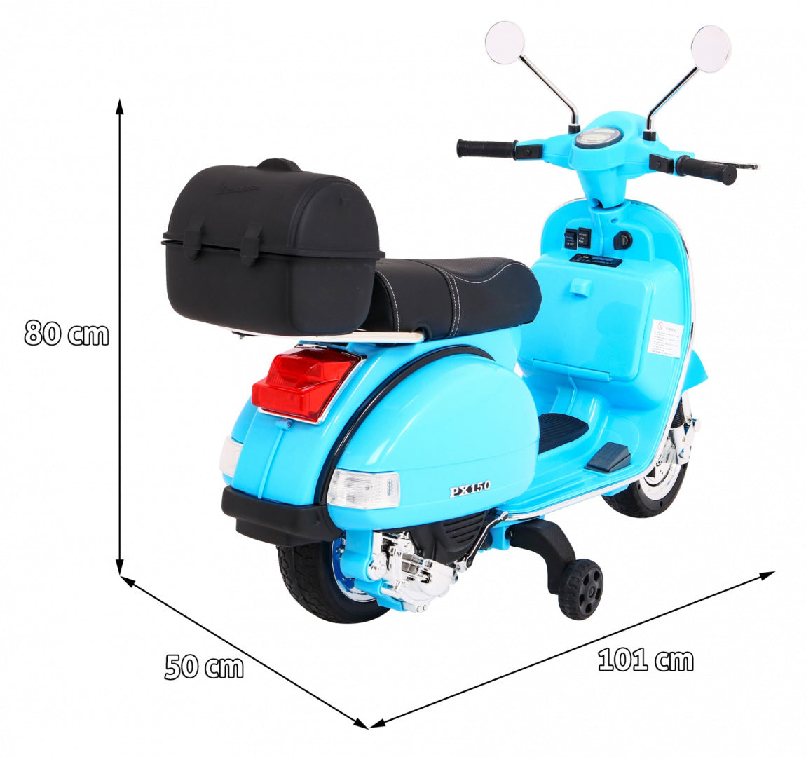 Licencirani motor na akumulator Vespa - plava