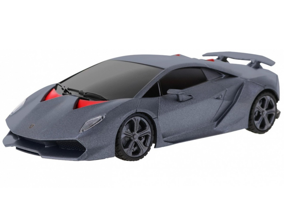 Licencirani auto na daljinsko upravljanje Lamborghini Sesto Elemento 1:24 - sivi