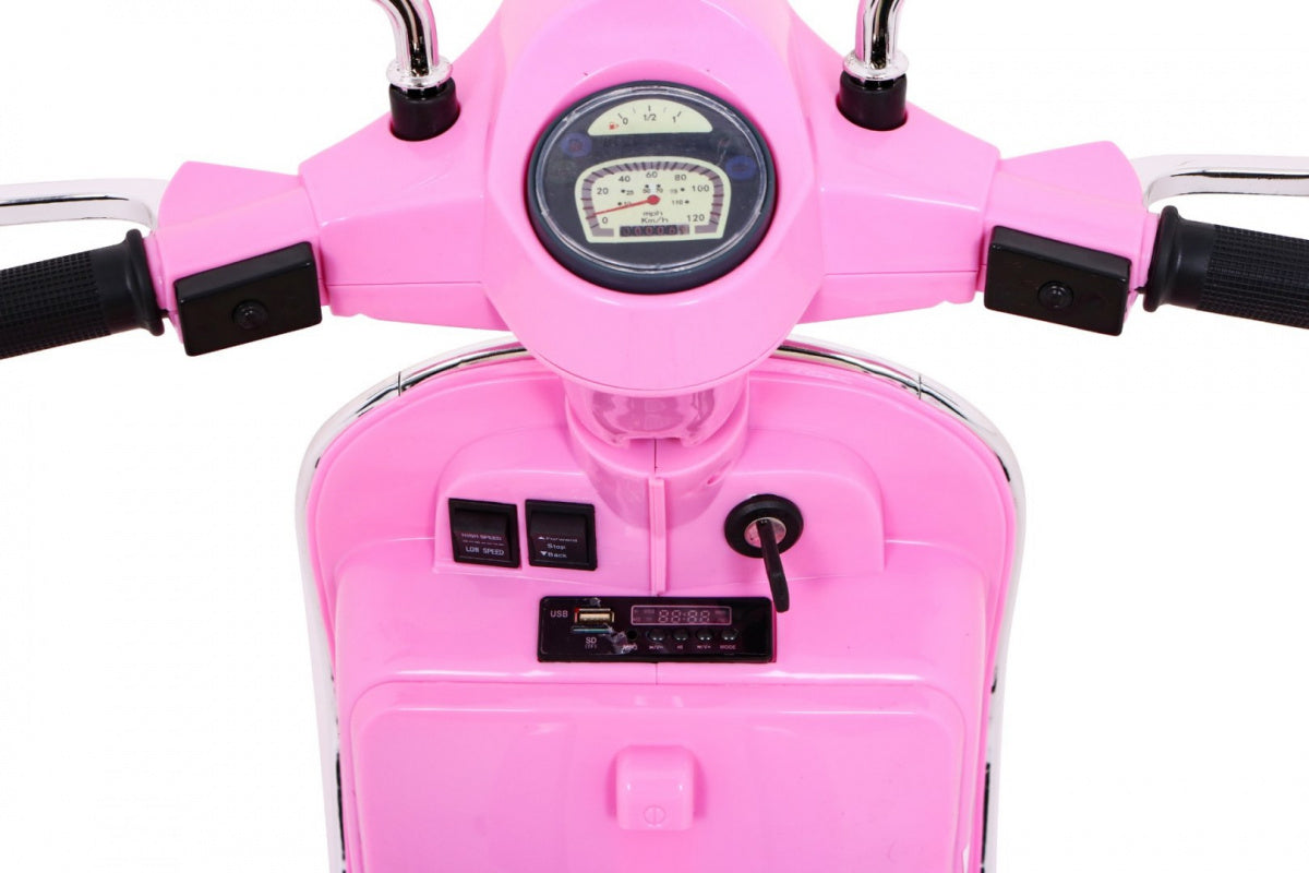 Licencirani motor na akumulator Vespa - roza