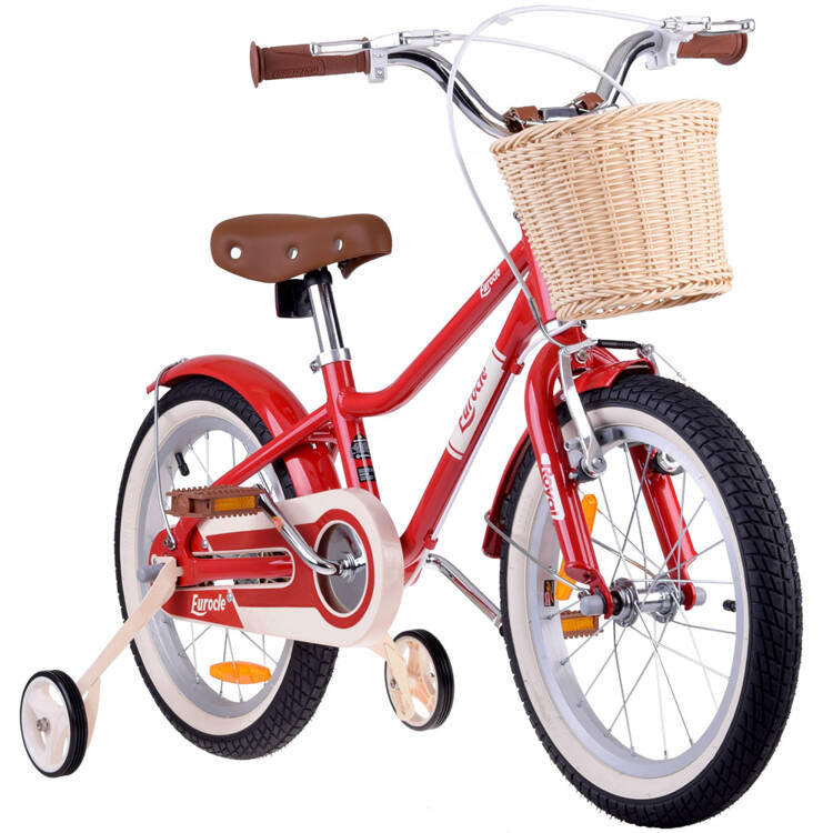 RoyalBaby bicikl s košarom Eurocle 16″