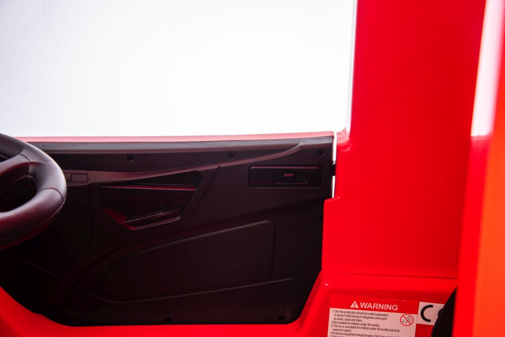 Licencirani kamion na akumulator Scania 500R HL698 4x4 - crveni/lakirani