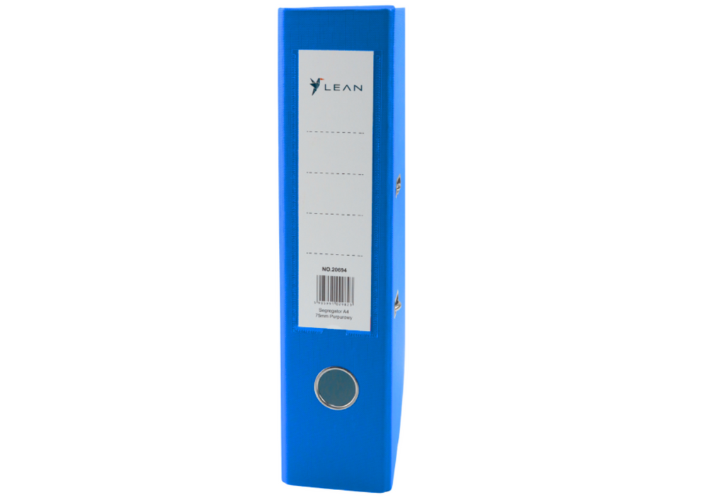Registrator A4 širine 75mm s kapacitetom do 500 listova 80 g/m2 – plavi