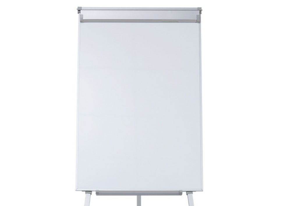 Magnetic Flipchart Board on a Tripod White 70x100cm