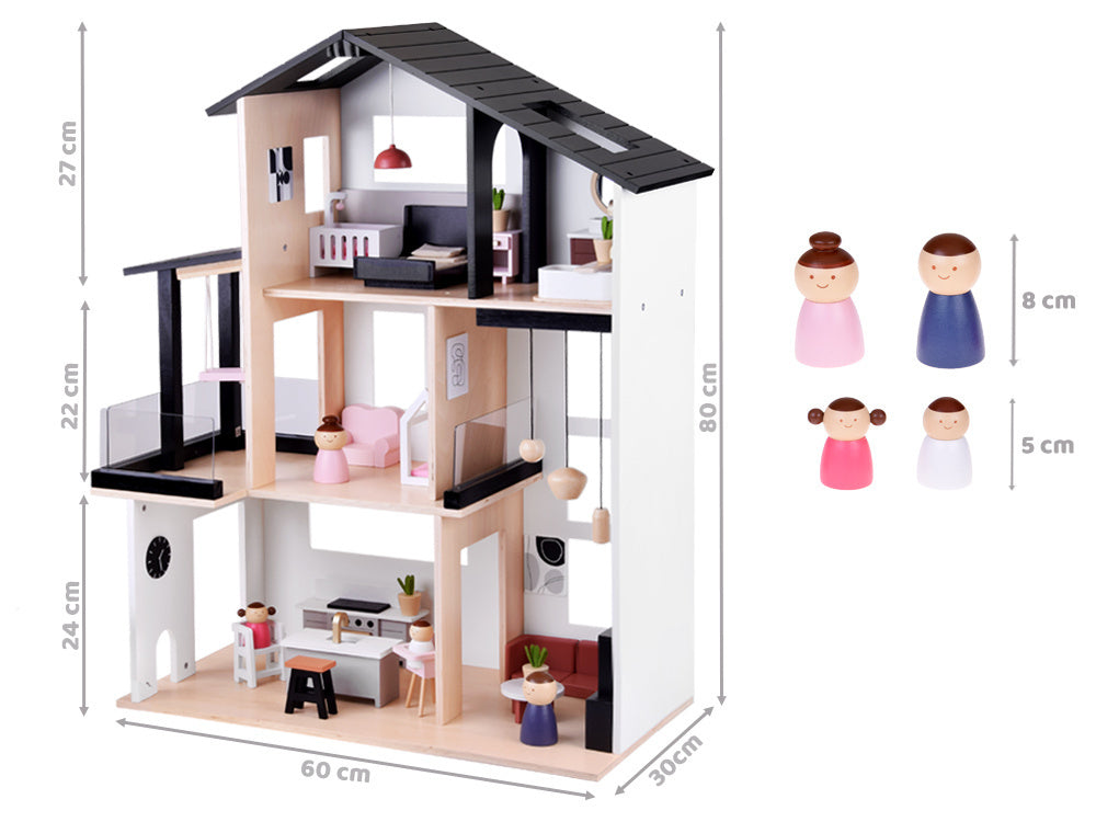 Drvena kućica u Loft stilu