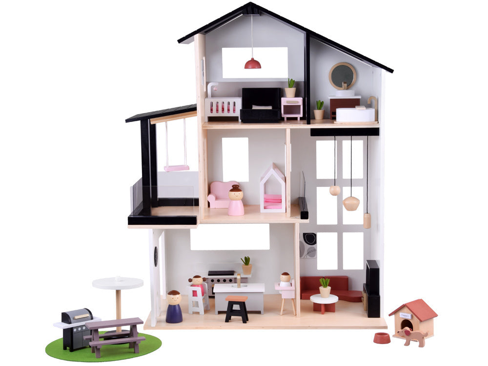 Drvena kućica u Loft stilu