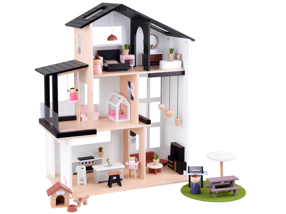 Drvena kućica u Loft stilu