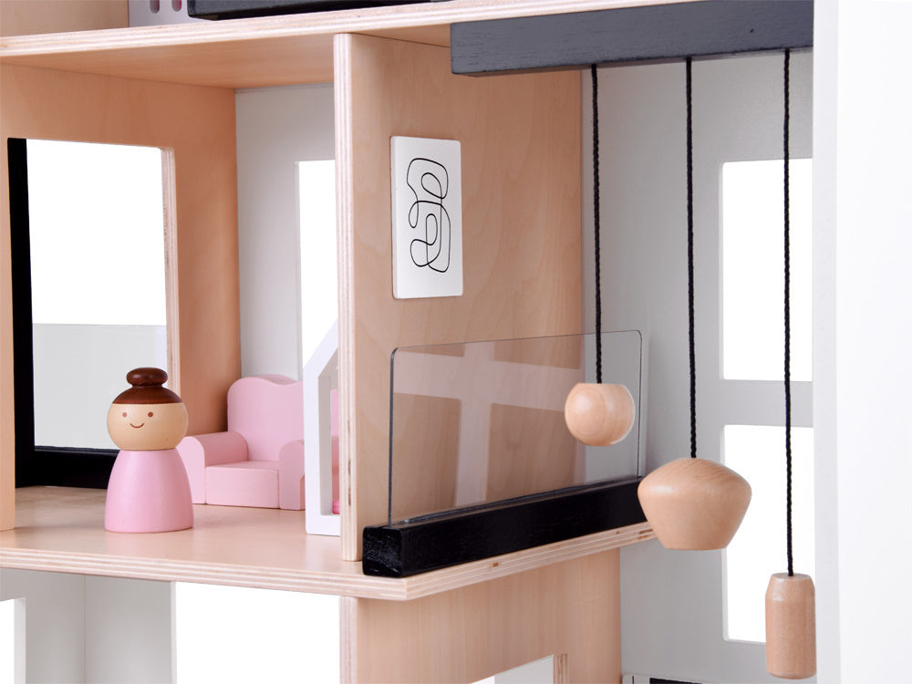 Drvena kućica u Loft stilu