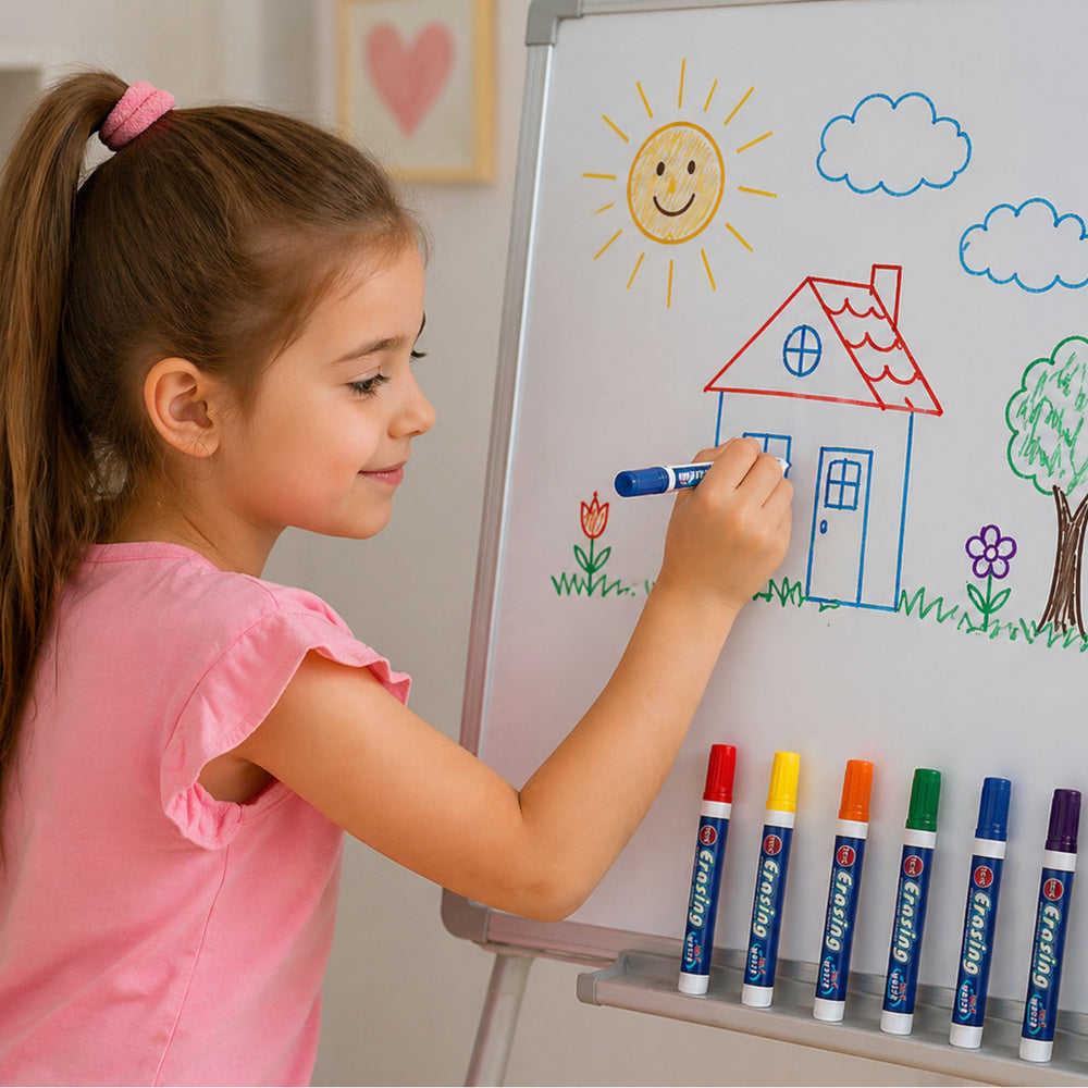 Set of 8 Colored Whiteboard Markers