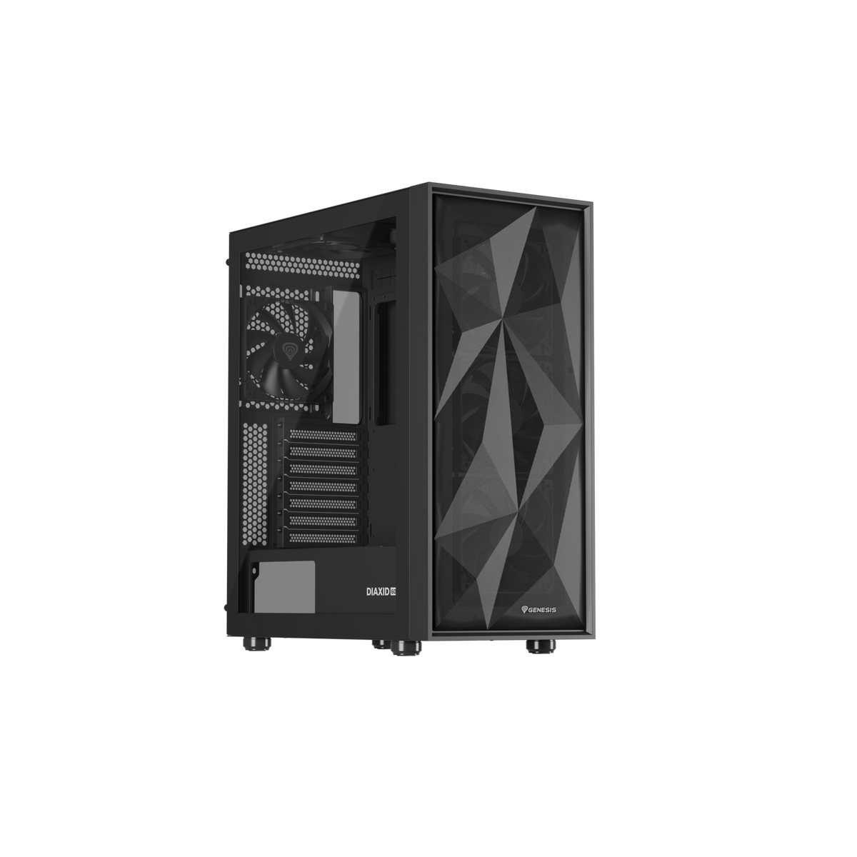 GENESIS Diaxid 605F Midi Tower Crno