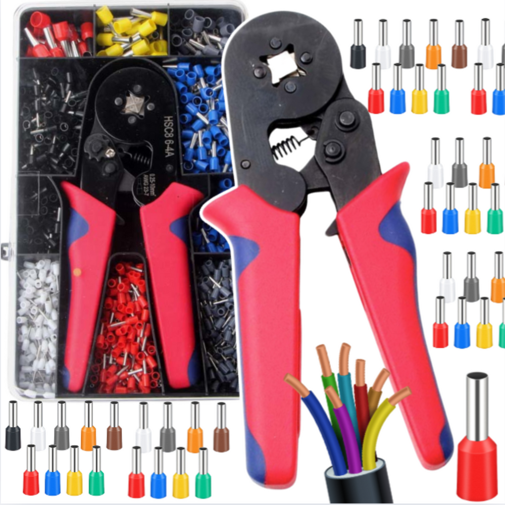 Set of Crimping Tool for Cable Sleeves 1200el
