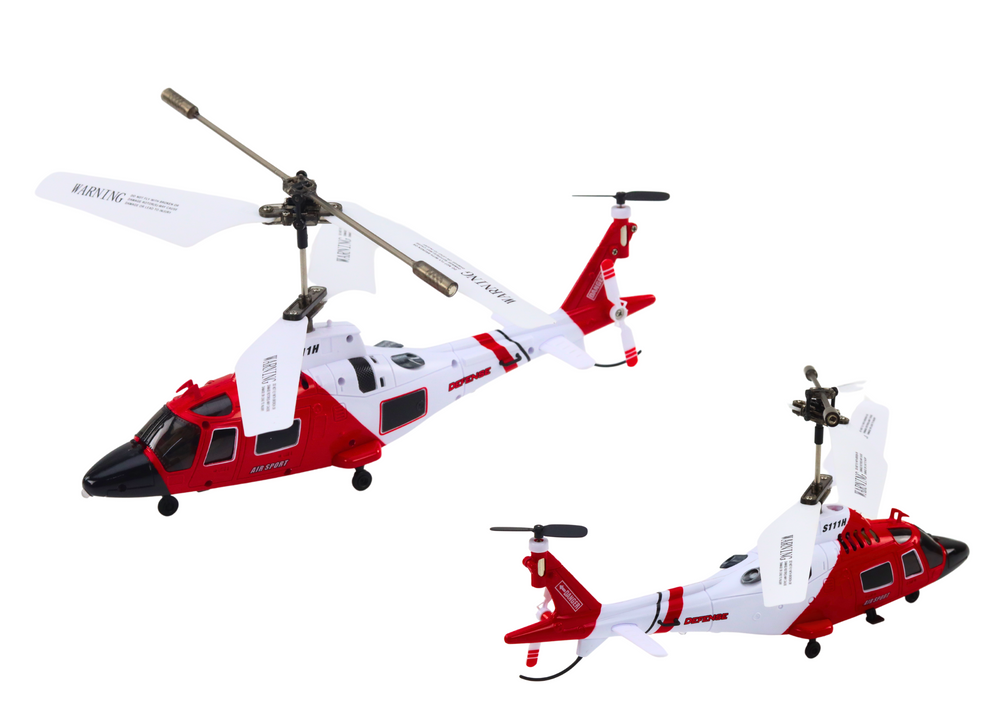 Helikopter na daljinsko upravljanje Gyroscope Syma S111H - crveno/bijeli
