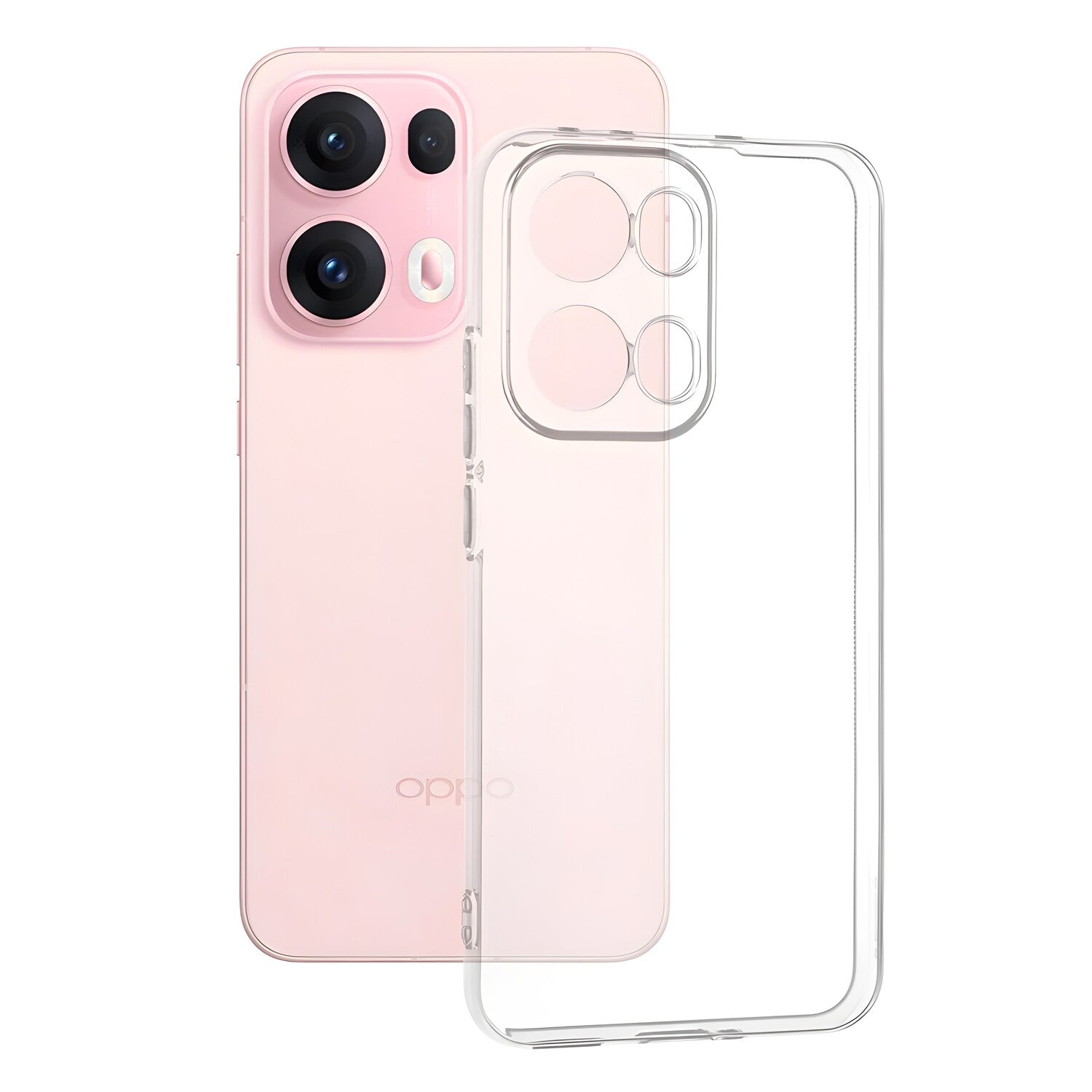 Przezračno zaštitno kućište za Oppo Reno13 Pro - Prozirna KP36953