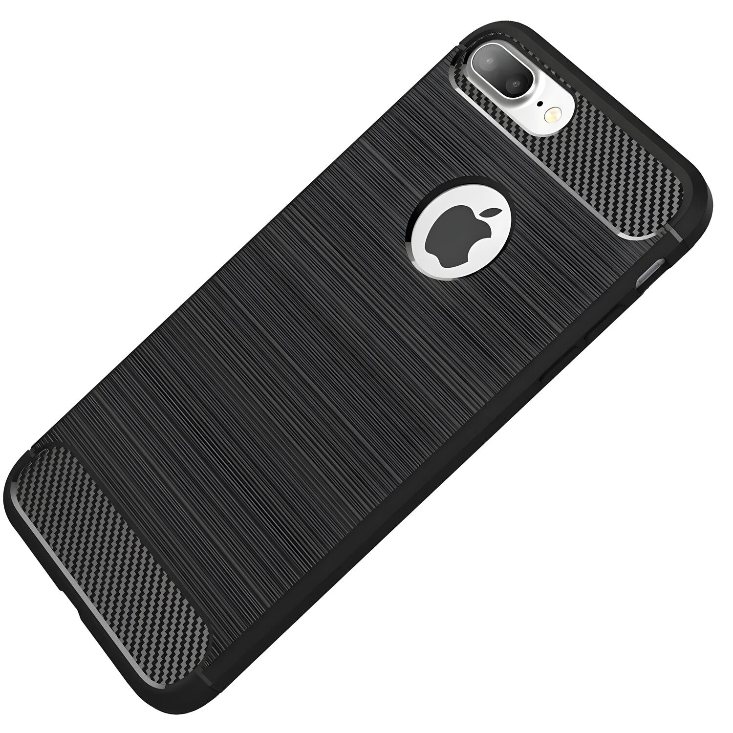 Futrola Carbon Shield TPU za Apple iPhone 7 Plus/iPhone 8 Plus/iPhone 6 Plus - Crna KP29532