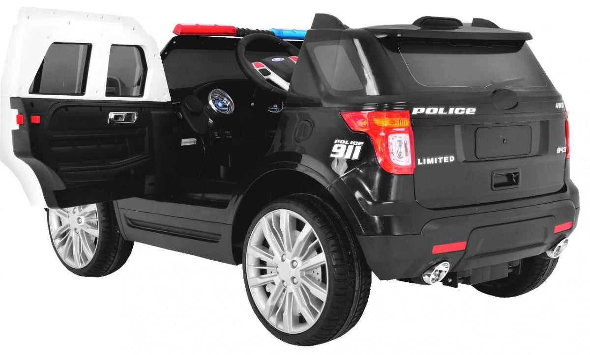 Auto na akumulator SUV Police - crni