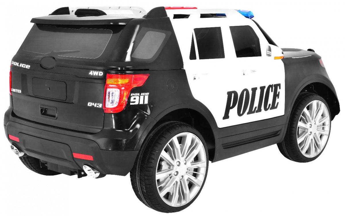 Auto na akumulator SUV Police - crni