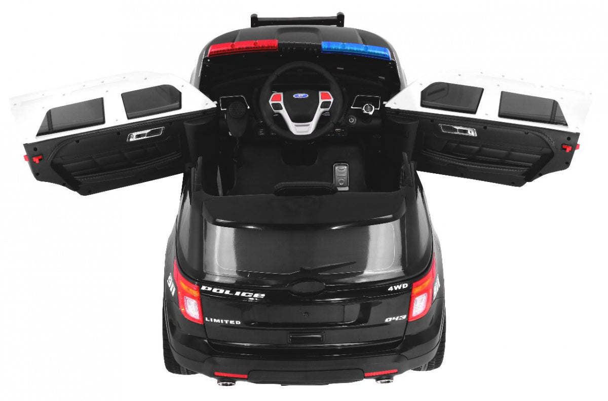Auto na akumulator SUV Police - crni