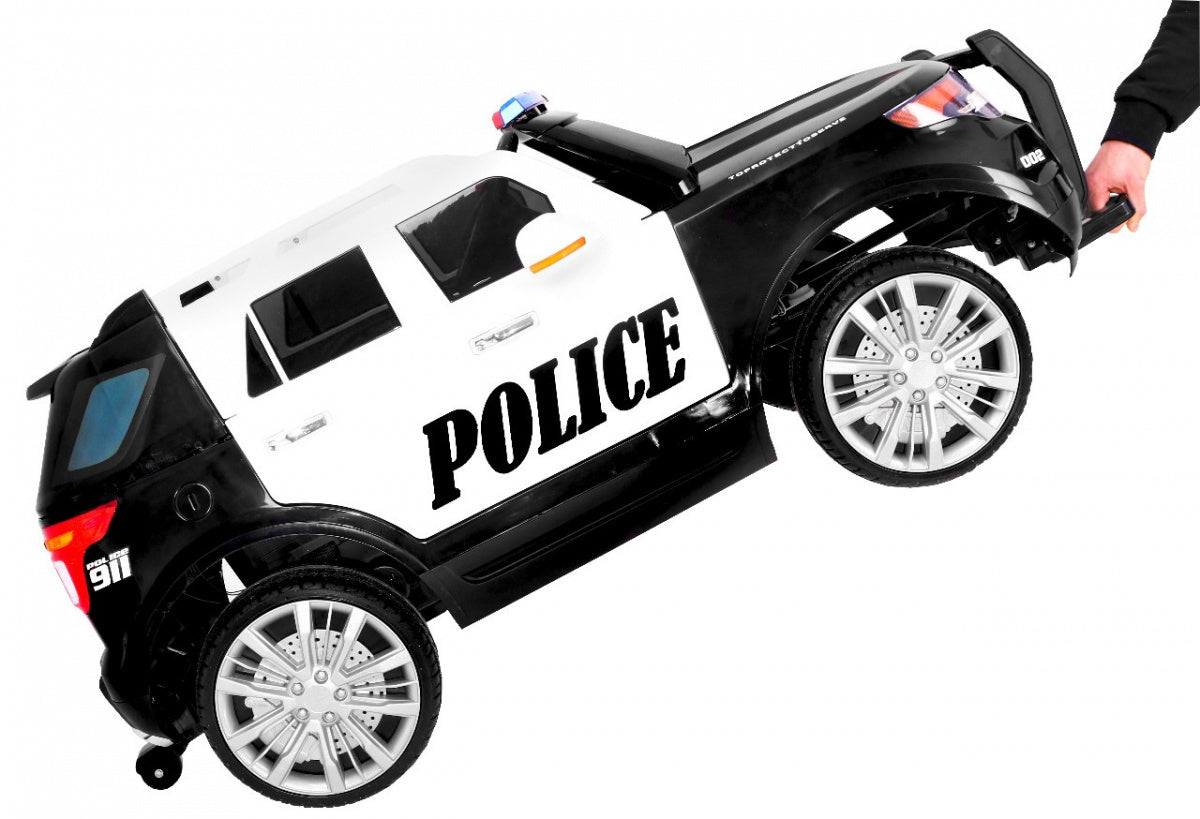 Auto na akumulator SUV Police - crni