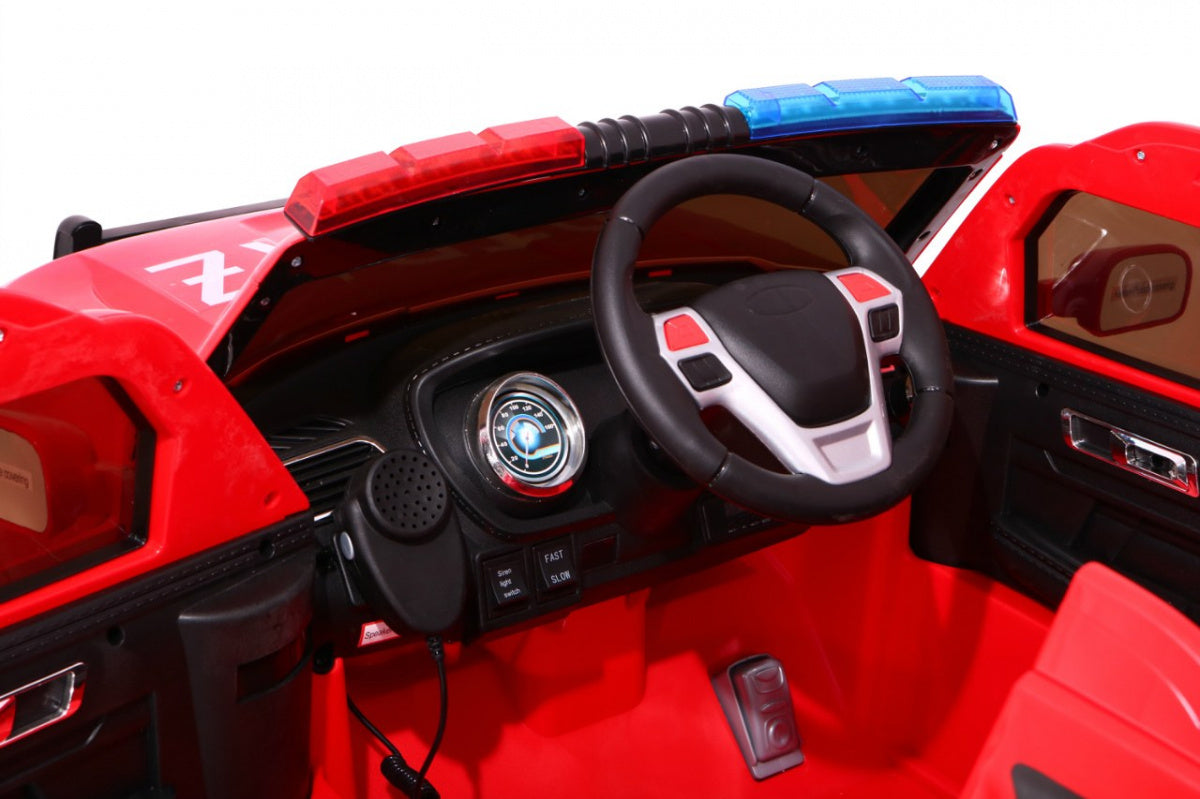 Auto na akumulator SUV Fire Truck - crveni