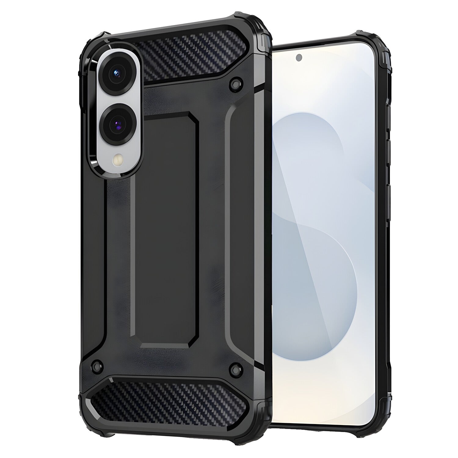 Futrola Hybrid Armor Kickstand za Samsung Galaxy S25 Edge - Crna KP36935