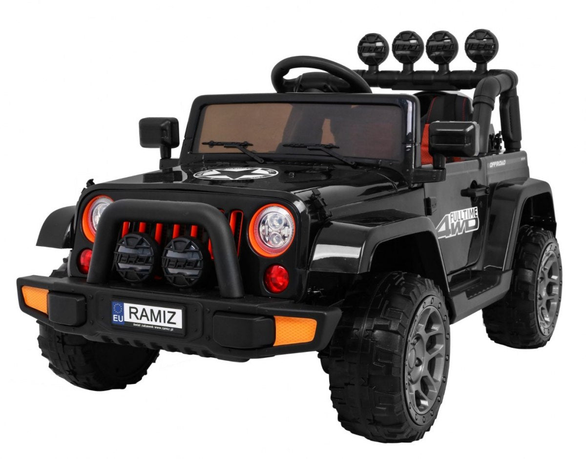 Auto na akumulator Full Time 4WD 4x4 - crni