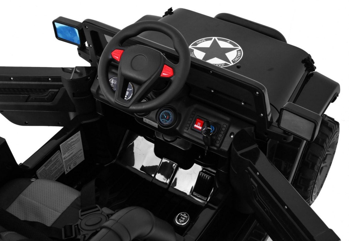 Auto na akumulator Full Time 4WD 4x4 - crni