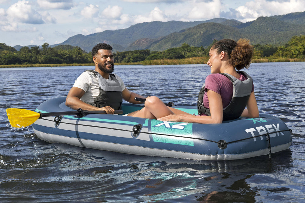 Čamac na napuhavanje s pumpom 232 x 118 cm Bestway 61153 – plavi