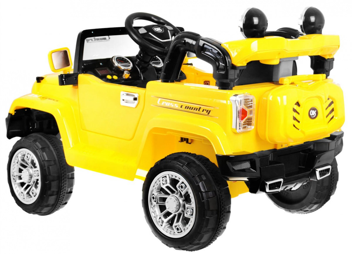 Auto na akumulator JJ245 - žuti