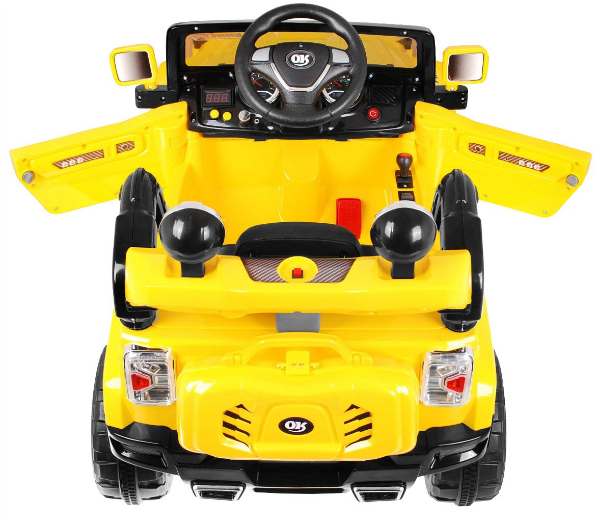 Auto na akumulator JJ245 - žuti