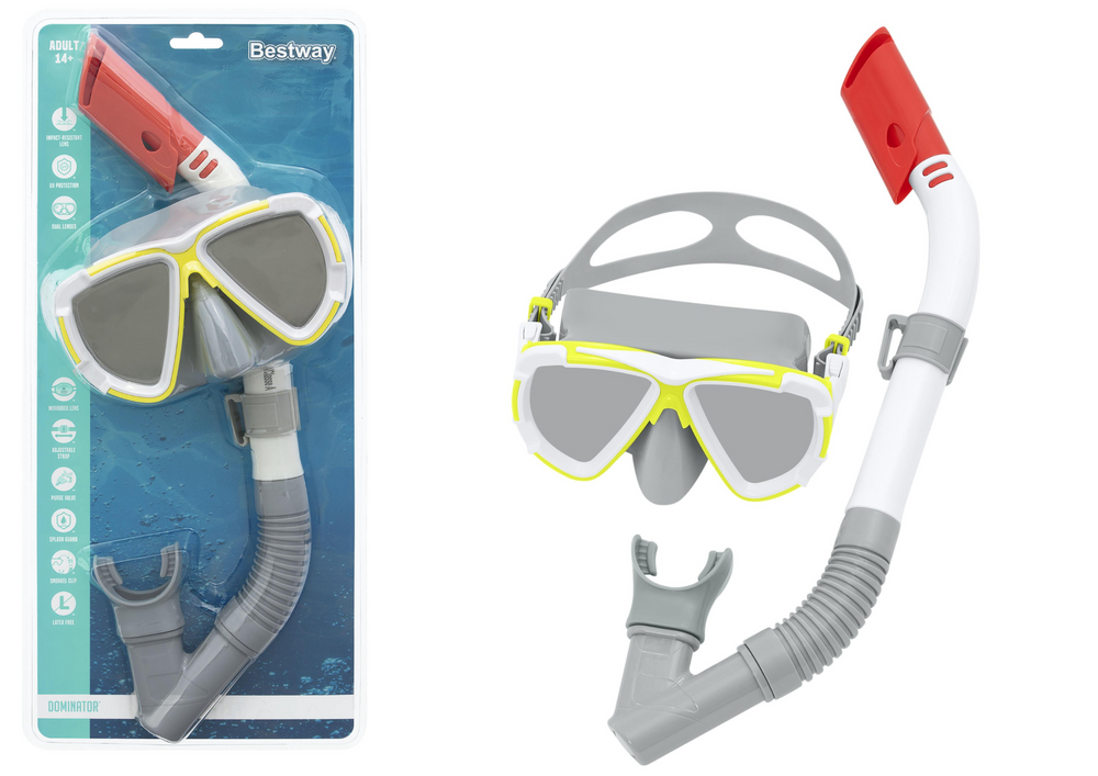 Maska za ronjenje s disalicom Bestway 24053 - bijela