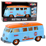 Retro kombi za igru sa zvučnim i svjetlosnim efektima - plavo/narančasti