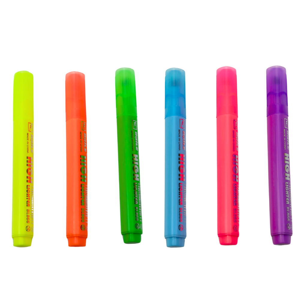 Highlighter Neon Marker For Notes School Office