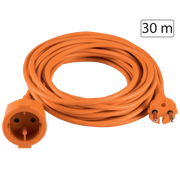 home Produžni strujni kabl 1 utičnica, 30m, H05VV-F, orange - NV 4-30/OR/1,5