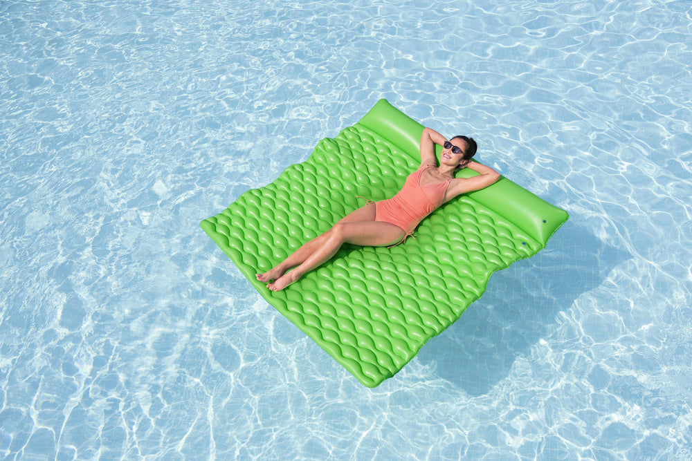 Madrac za plivanje na napuhavanje za tri osobe Bestway 213 x 170 x 21 cm 44106 - zeleni