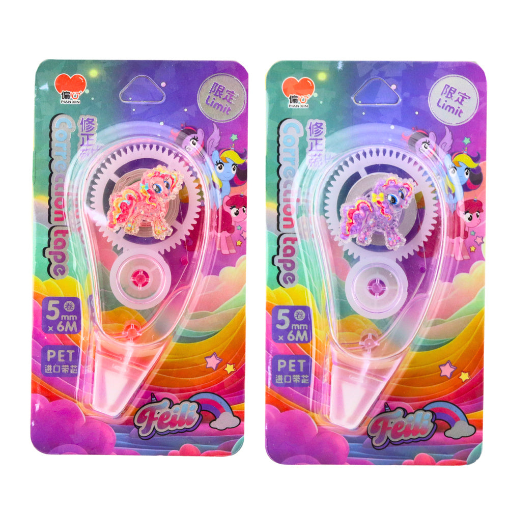 Correction Tape Mouse School Office 6m x 5mm Unicorn Pink Purple