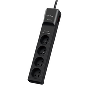 CyberPower Tracer III P0420SUD0-FR zaštita od porasta napona Crno 4 utičnice naizmjenične struje 200 - 250 V 1,8 m