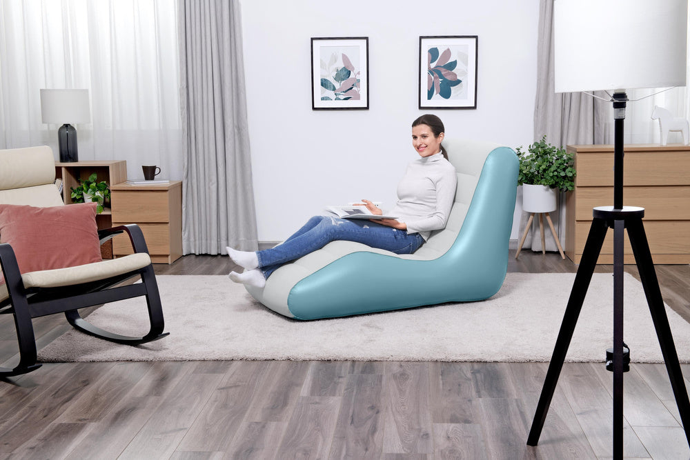 Fotelja na napuhavanje Bestway 75127 - tirkizno/bijela