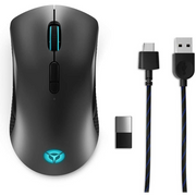 Lenovo Legion M600 Wireless Gaming miš Ambidekster RF Wireless + Bluetooth + USB Type-A Optički 16000 DPI