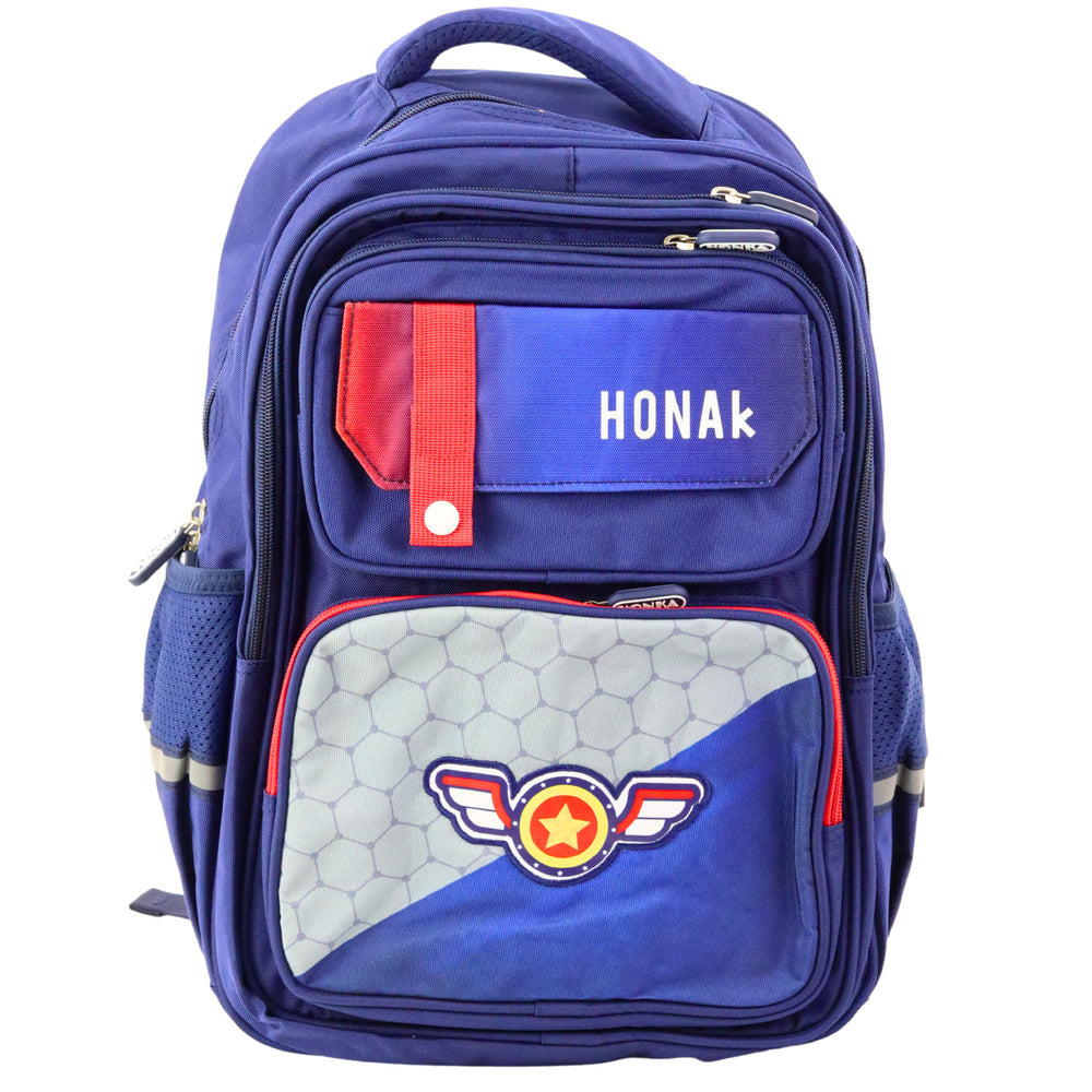 Školski ruksak Honak 41 x 30 x 16 cm - tamno plavi